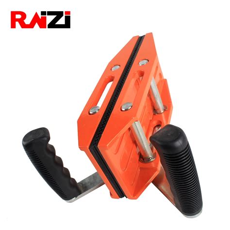 double handed carrying clamp glass gripper stone ceramic plate lifter