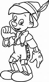 Pinocchio Coloring Pages Wecoloringpage Disney sketch template