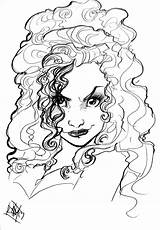Bellatrix Lestrange Comfortlove Nycc sketch template