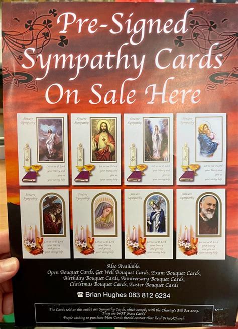 pre signed sympathy cards  sale  praytellblog