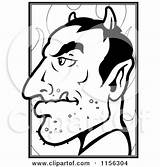 Clipart Cartoon Devil Pro Cory Thoman Outlined Coloring Vector 2021 sketch template