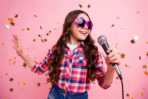 inspire  kid  sing    kids microphone april