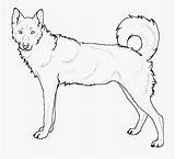 Husky Coloring Pages Huskies Siberian Dogs Showy Pngkey Popular Jing Fm sketch template