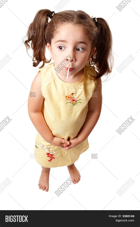 Cute Girl Sucking On Image And Photo Free Trial Bigstock