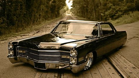 hd wallpaper cadillac classic car classic eldorado slammed hd cars