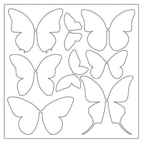 butterfly template paper crafts butterfly crafts