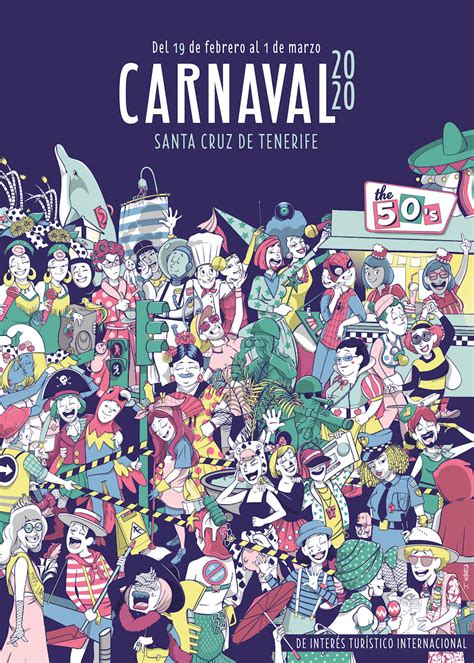 santa cruz presenta el cartel del carnaval    diseno innovador canariasdiariocom
