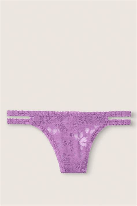 Buy Victorias Secret Pink Lace Strappy Thong From The Next Uk Online Shop