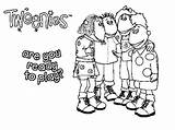 Tweenies Arae Coloring Ready Play Pages Print Button Through sketch template