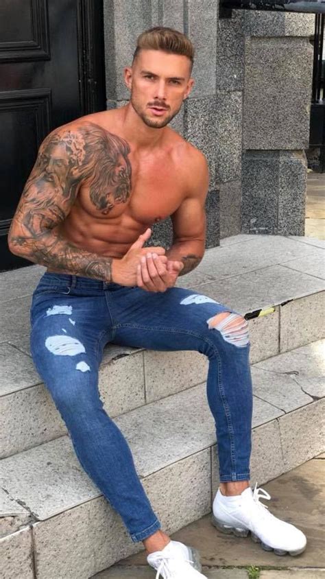 pin  nae tsm  distressed ripped jeans  skinny jeans boys super skinny jeans men sexy men