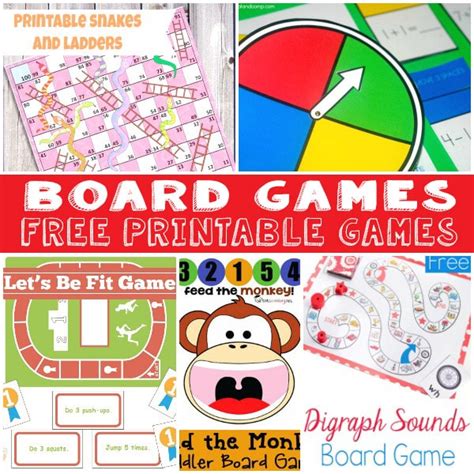 kids board game  printable