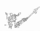 Ganon Zelda Spike Cdnb sketch template