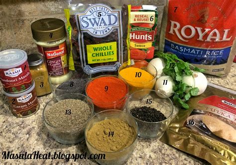 masala heat  guide  basic indian cuisine spices ingredients