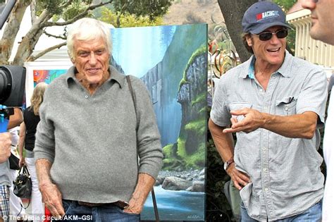 dick van dyke and son barry turn out for grandson wes art show as pierce brosnan eyes some