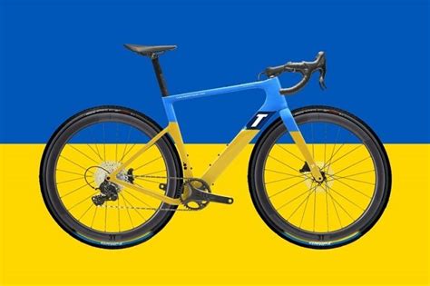 glory to ukraine gravel bike from 3t life
