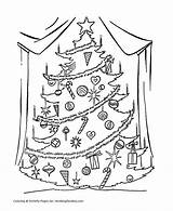 Christmas Coloring Tree Pages Big Sheets Trees Print Kids Activity Honkingdonkey Sheet Go Meaning Children Fun These Great Popular sketch template