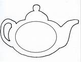 Teapot Coloring Tea Printable Template Clipart Pot Clip Outline Mothers Pages Cliparts Library Print Book Mother Color Vintage Paper Templates sketch template