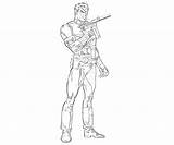 Nick Fury Marvel Alliance Ultimate Character Coloring Pages Printable sketch template