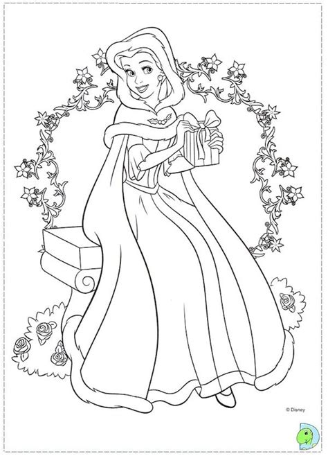 christmas coloring pages disney princess coloring pages princess