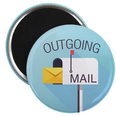 outgoing mail  magnet outgoing mail magnets  jampactdesigns