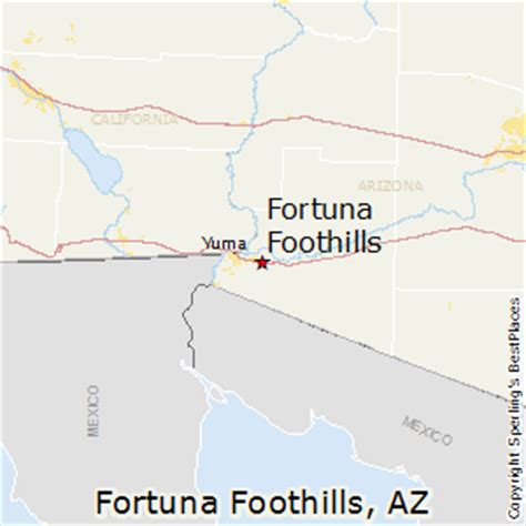places    fortuna foothills arizona