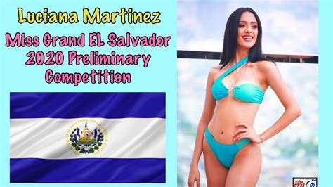 Luciana Martinez Miss Grand International El Salvador 2020 Swimsuit