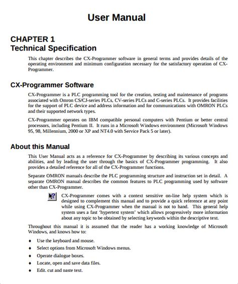sample user manual  software application   thousands   manuals books