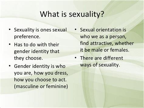 Social Influences On Sexuality
