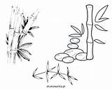 Bambus Drzewo Druku Kolorowanka Patyczki Używać Pasteli Specyficzne Takie łodygi Roślina Są Której Kolory Wybrane Dowolnie Tworząc Obrazek Możecie Drukowanka sketch template