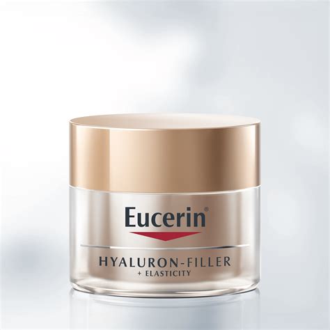 hyaluron filler elasticity night night cream  mature skin eucerin