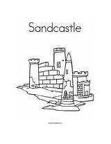 Sandcastle Coloring Sand Worksheet Castle Play Let Twistynoodle Change Style Print Noodle Favorites Login Add Built California Usa sketch template