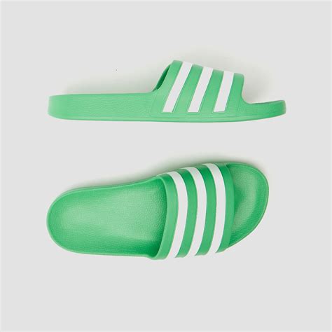 groene adidas slippers kopen  internetwinkel