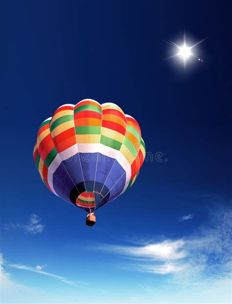 hot air balloon icon stock image image of journey