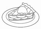Pie Sweetclipart Clipartfox Sliced Wikiclipart sketch template