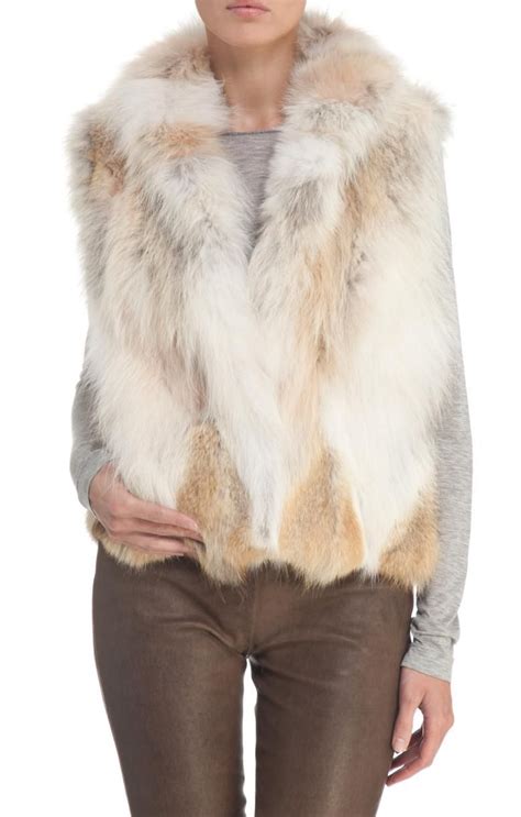 coyote vest fashion my style fur coat