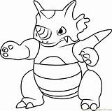 Pokemon Graveler Rhydon Pokémon sketch template