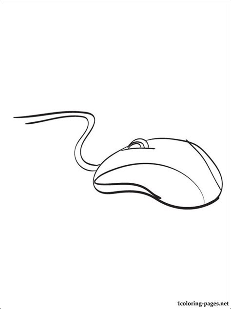 mouse computer drawing  getdrawings