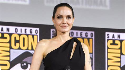 Angelina Jolie’s Black Dress For Comic Con 2019 She In