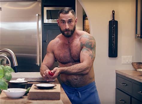 the bear naked chef is back and he s serving shrimp and pecs watch towleroad