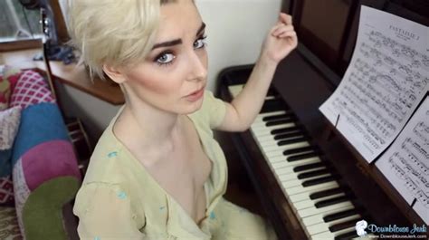 piano playing british girl has her small tits exposed small tits porn