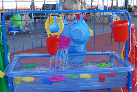 sand  water activity frame    early years exploring