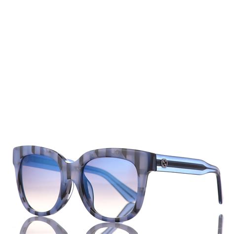Gucci Acetate Sunglasses Gg 3756 F S Blue 294234