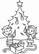 Christmas Tree Coloring Pages Comments sketch template