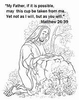 Gethsemane Scripture Christianpartyfavors sketch template