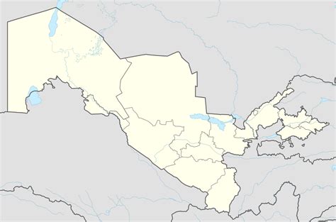 Uzbekistan Administrative Division • Map •