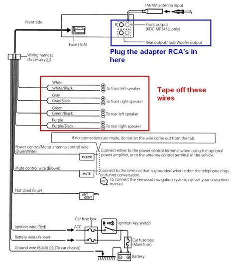 wiring diagram kenwood kdc mpu