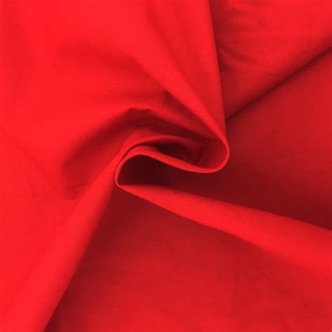 cotton fabric red