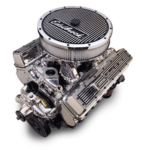 edelbrock performer rpm  tec  cid  hp crate engines   shipping  orders