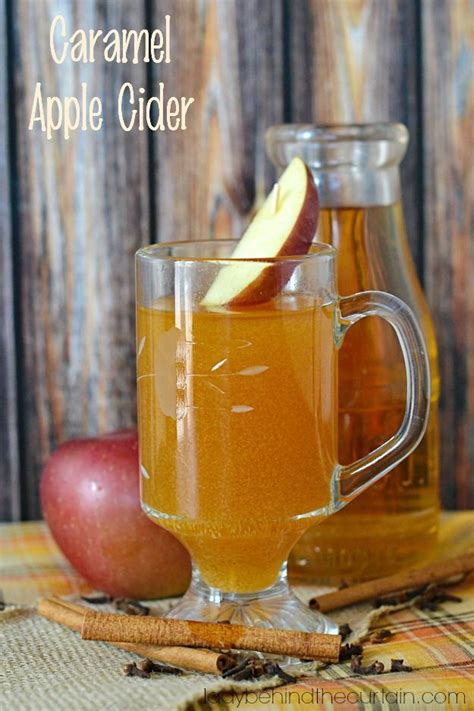Caramel Apple Cider Recipe Caramel Apples Smoothie