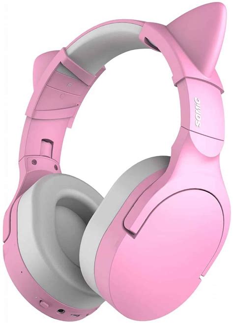 top   cat ear headphones  cute gamer girls  gpcd